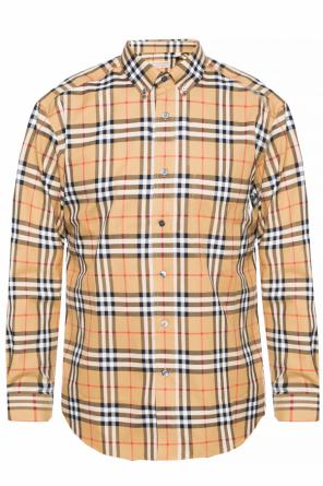 Shirt with a plaid motif, zdjęcie 1 Shirt with a plaid motif od Burberry